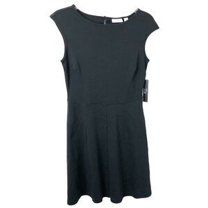New York & Company NWT Women's Black Sleeveless Dress w/Pockets Small Petite